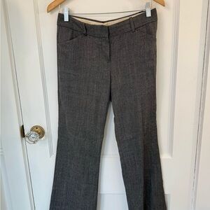 Theory tweed wool Gray Flared Dress Pants